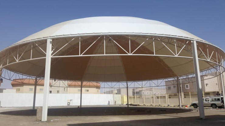 مظلات وسواتر مداخل