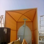 مظلات خزانات المياة