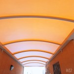 مظلات وسواتر مداخل